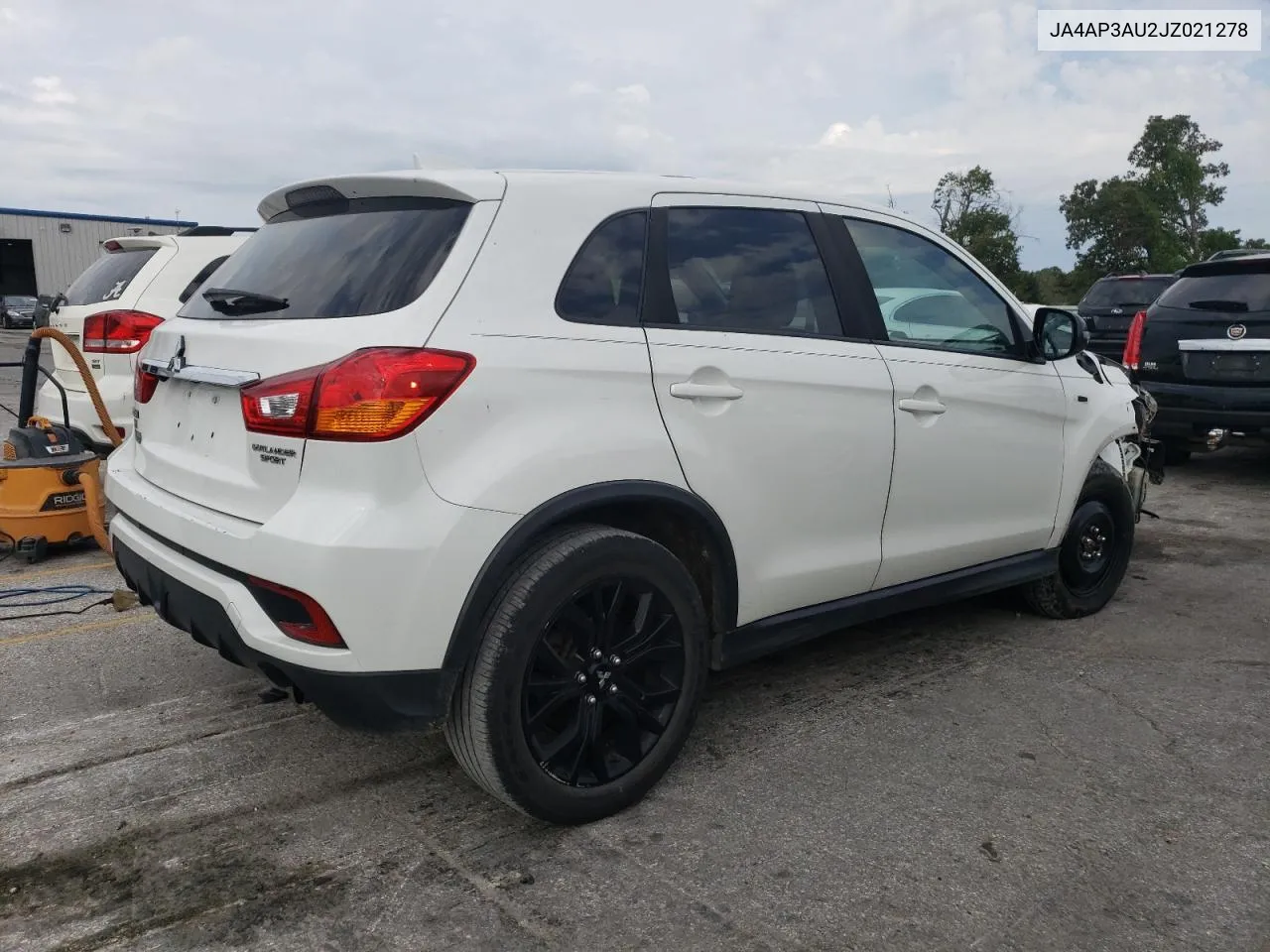 2018 Mitsubishi Outlander Sport Es VIN: JA4AP3AU2JZ021278 Lot: 72216564