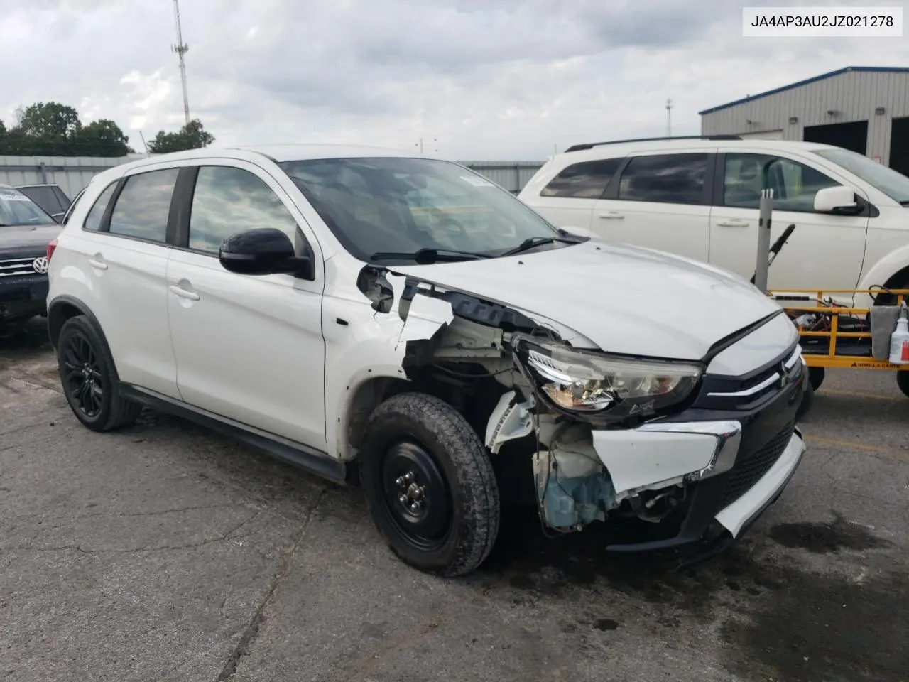 2018 Mitsubishi Outlander Sport Es VIN: JA4AP3AU2JZ021278 Lot: 72216564