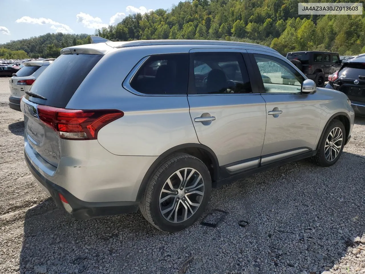 2018 Mitsubishi Outlander Se VIN: JA4AZ3A30JZ013603 Lot: 72328054