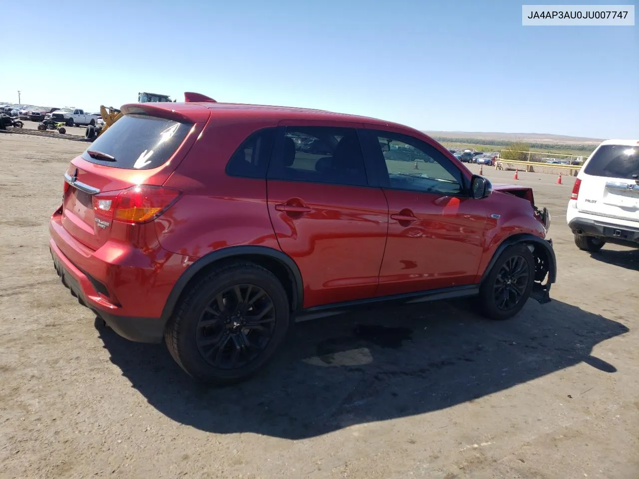 2018 Mitsubishi Outlander Sport Es VIN: JA4AP3AU0JU007747 Lot: 72392164