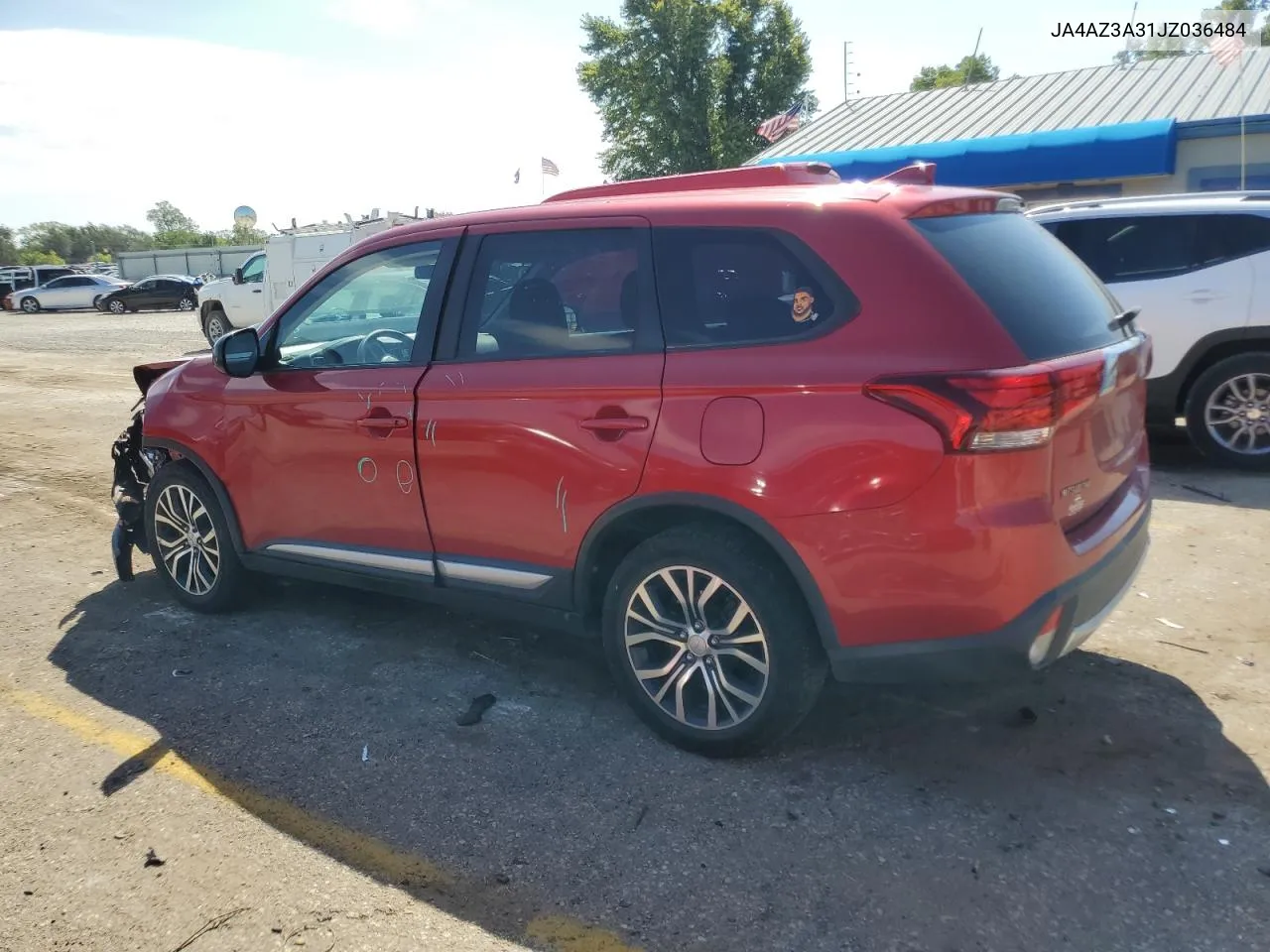 2018 Mitsubishi Outlander Se VIN: JA4AZ3A31JZ036484 Lot: 72507904