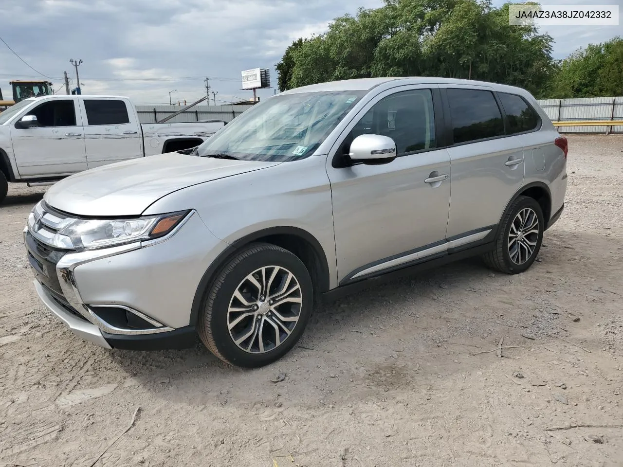 2018 Mitsubishi Outlander Se VIN: JA4AZ3A38JZ042332 Lot: 72619224