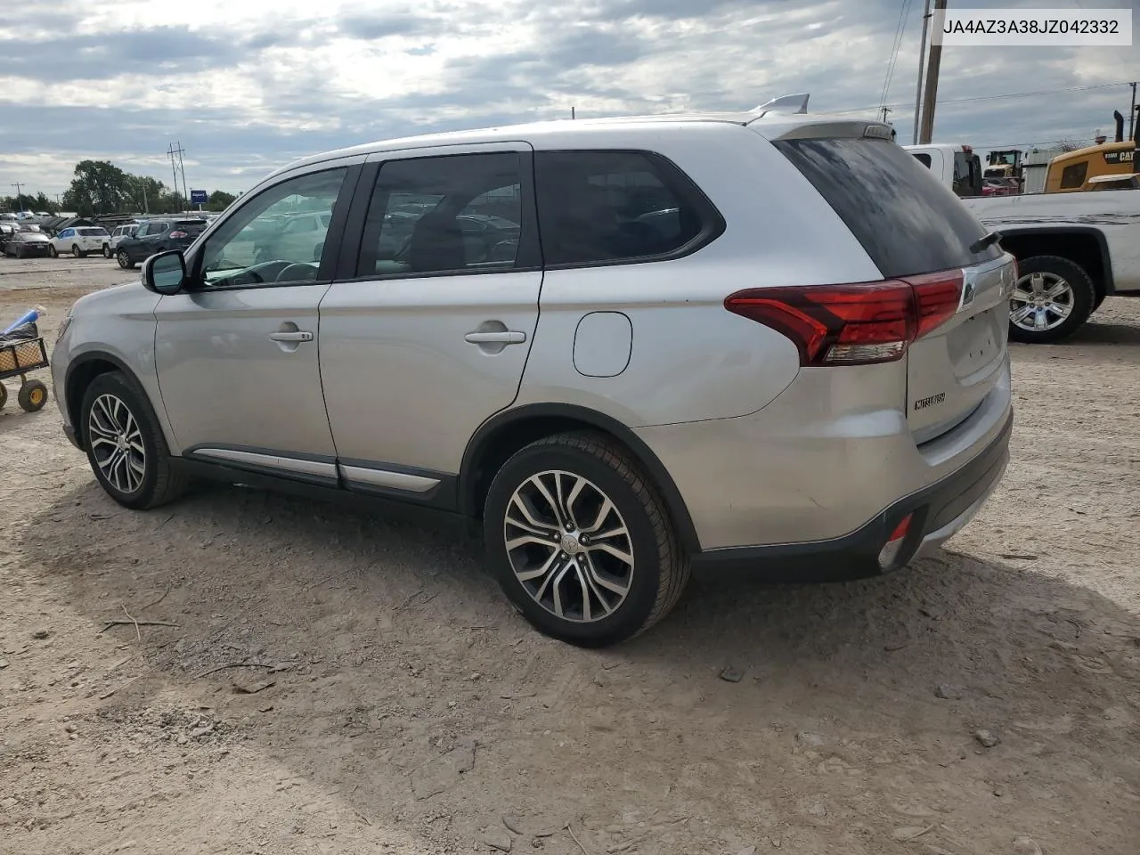 2018 Mitsubishi Outlander Se VIN: JA4AZ3A38JZ042332 Lot: 72619224