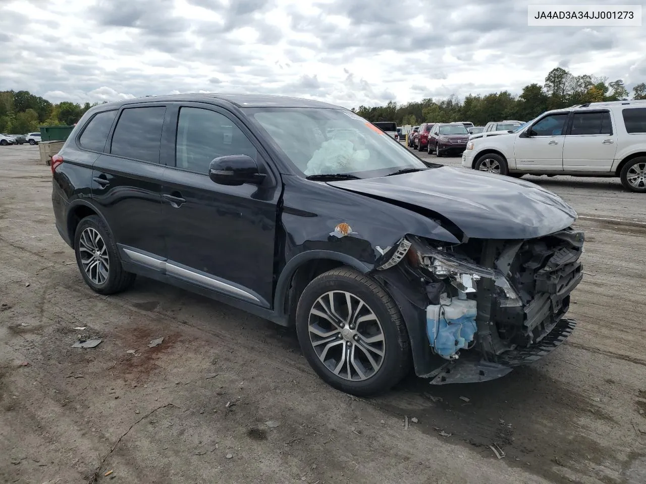 2018 Mitsubishi Outlander Se VIN: JA4AD3A34JJ001273 Lot: 72659754