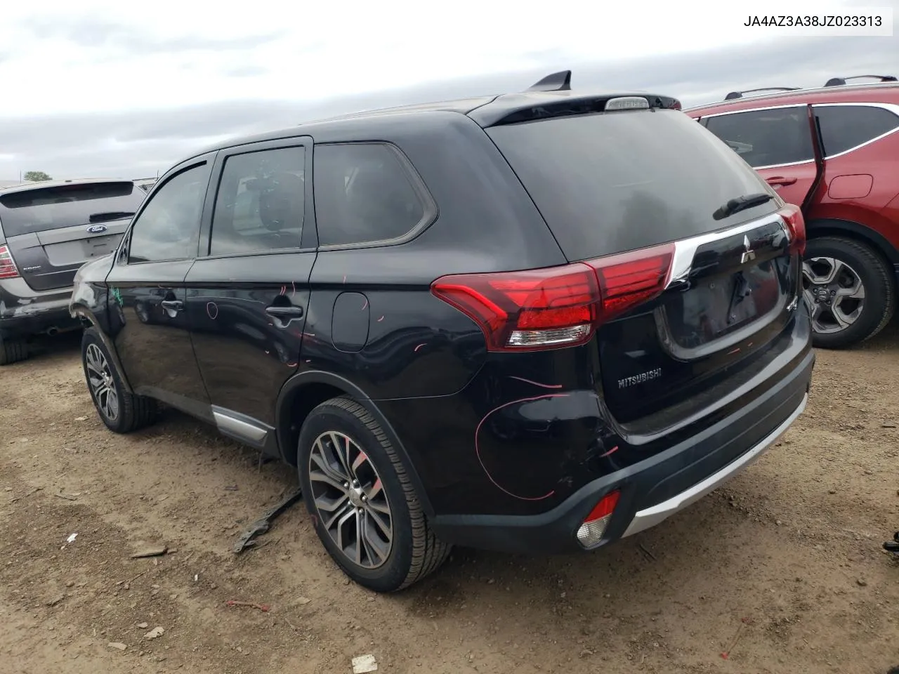 2018 Mitsubishi Outlander Se VIN: JA4AZ3A38JZ023313 Lot: 72796114