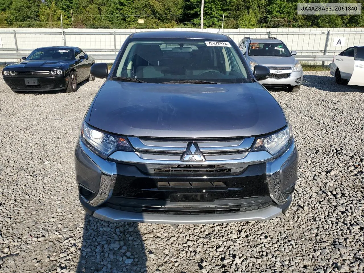 2018 Mitsubishi Outlander Se VIN: JA4AZ3A33JZ061340 Lot: 72878924