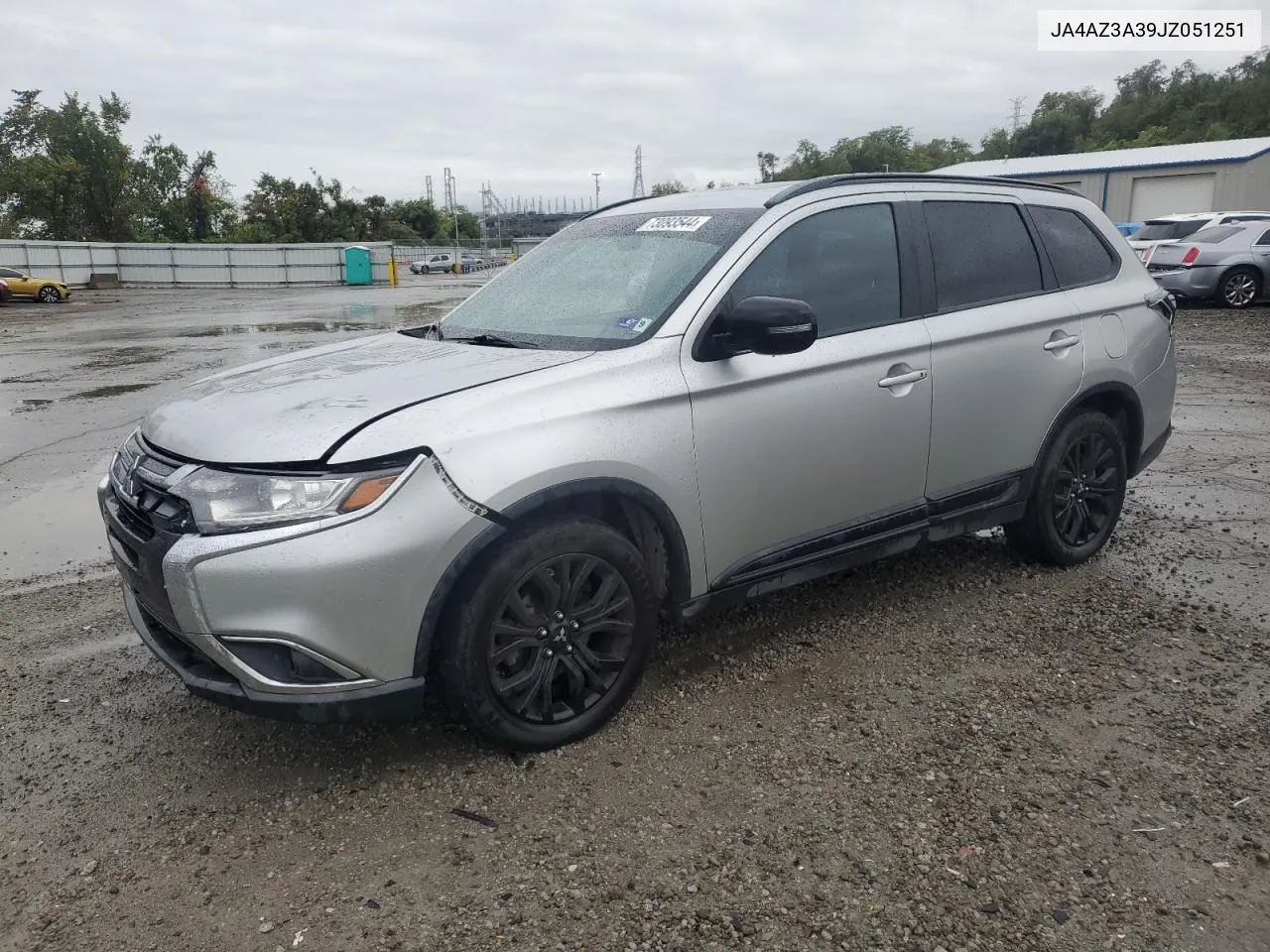 2018 Mitsubishi Outlander Se VIN: JA4AZ3A39JZ051251 Lot: 73093544