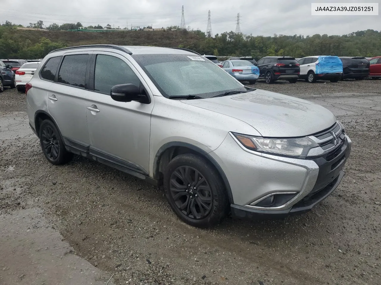 2018 Mitsubishi Outlander Se VIN: JA4AZ3A39JZ051251 Lot: 73093544