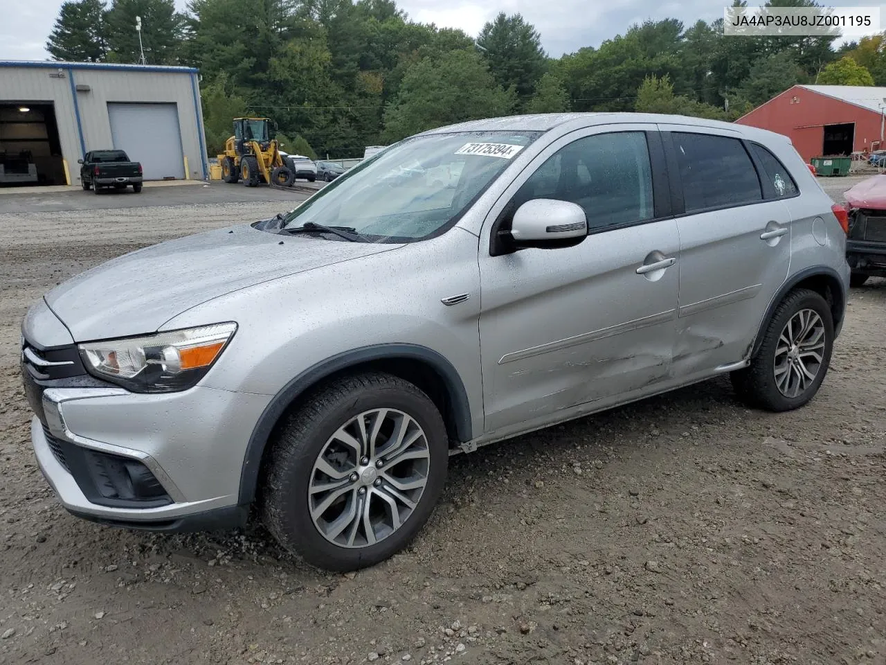 2018 Mitsubishi Outlander Sport Es VIN: JA4AP3AU8JZ001195 Lot: 73175394