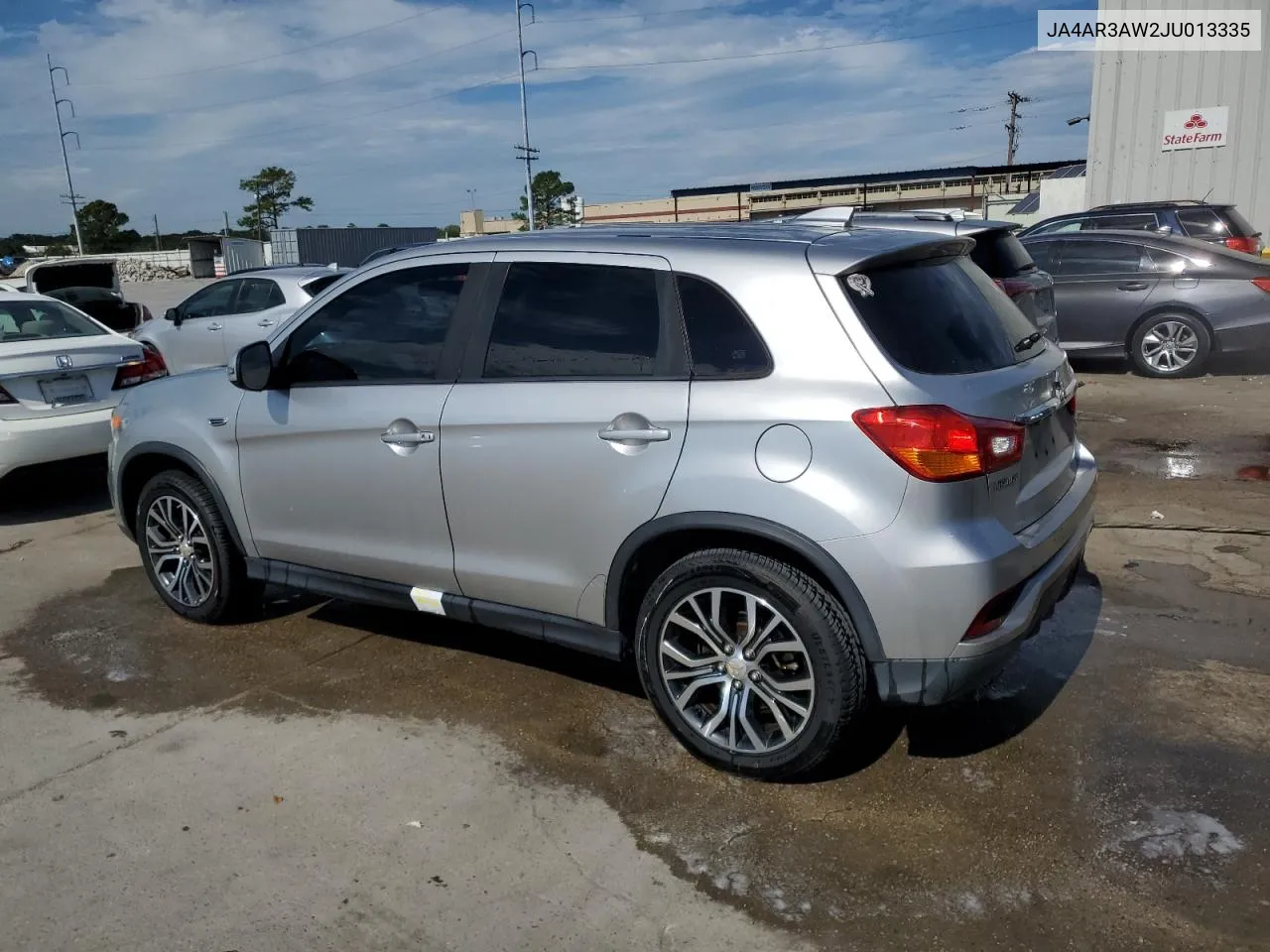 2018 Mitsubishi Outlander Sport Es VIN: JA4AR3AW2JU013335 Lot: 73290044