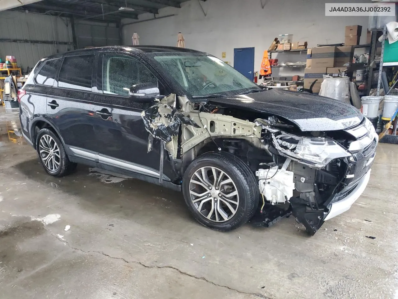 2018 Mitsubishi Outlander Se VIN: JA4AD3A36JJ002392 Lot: 73377614