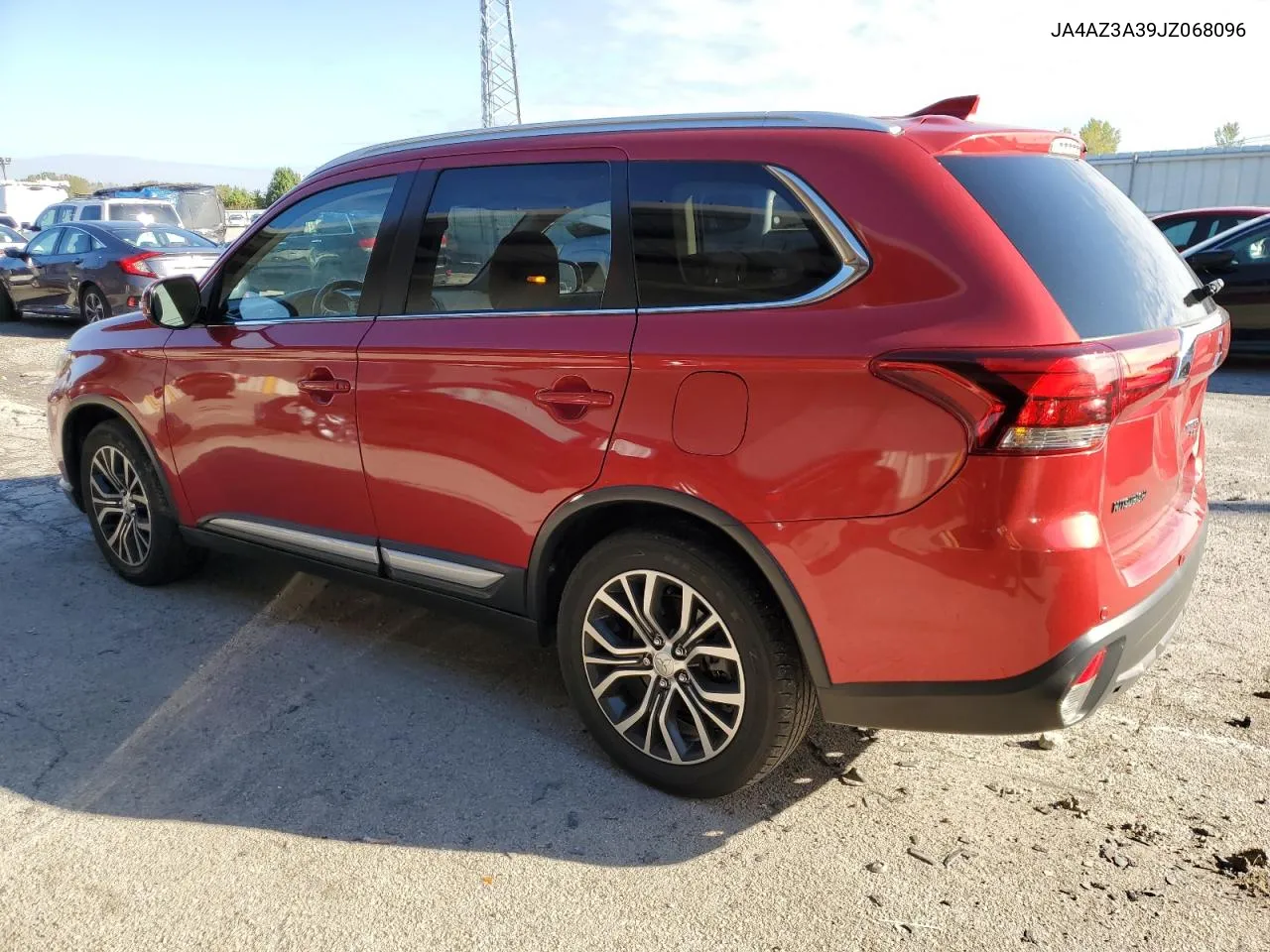 2018 Mitsubishi Outlander Se VIN: JA4AZ3A39JZ068096 Lot: 73405364