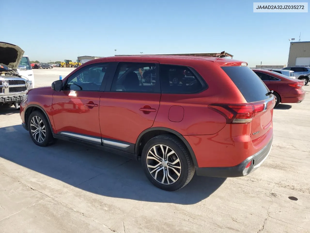 2018 Mitsubishi Outlander Es VIN: JA4AD2A32JZ035272 Lot: 73768214