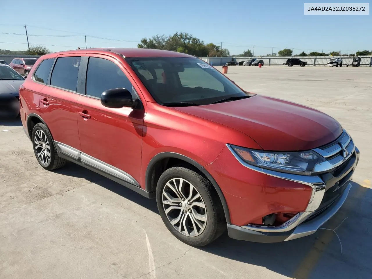 2018 Mitsubishi Outlander Es VIN: JA4AD2A32JZ035272 Lot: 73768214