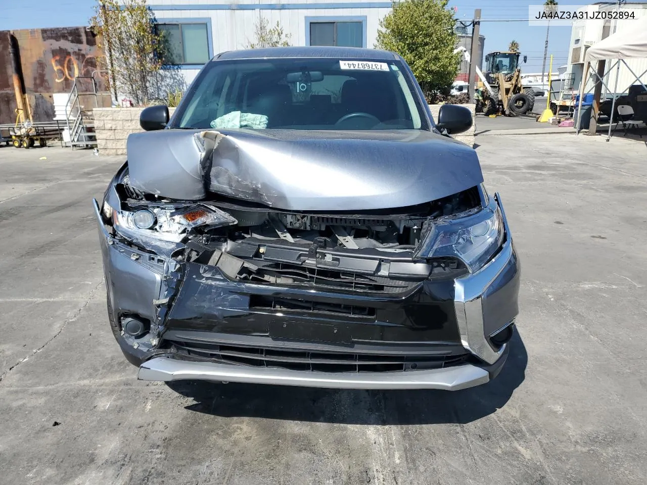 2018 Mitsubishi Outlander Se VIN: JA4AZ3A31JZ052894 Lot: 73768744