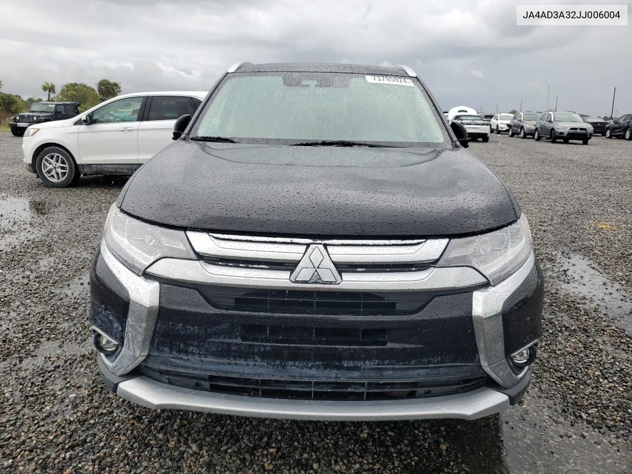 2018 Mitsubishi Outlander Se VIN: JA4AD3A32JJ006004 Lot: 73795924