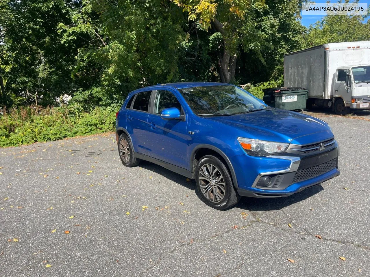 2018 Mitsubishi Outlander Sport Es VIN: JA4AP3AU6JU024195 Lot: 74100464