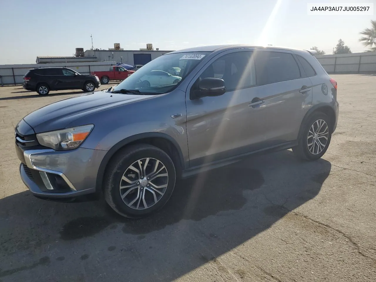 2018 Mitsubishi Outlander Sport Es VIN: JA4AP3AU7JU005297 Lot: 74153894