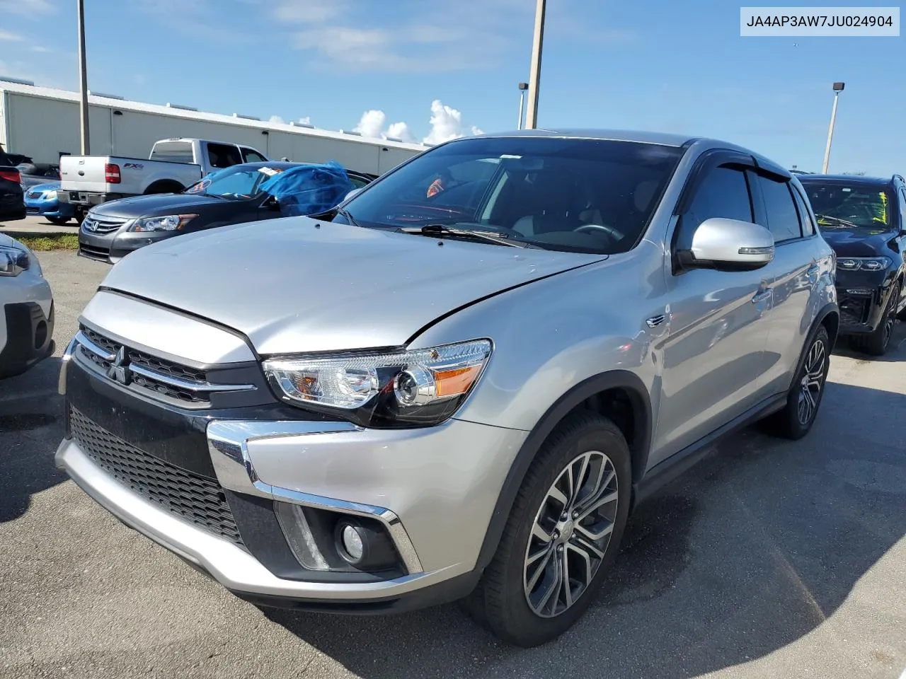 2018 Mitsubishi Outlander Sport Es VIN: JA4AP3AW7JU024904 Lot: 74263734