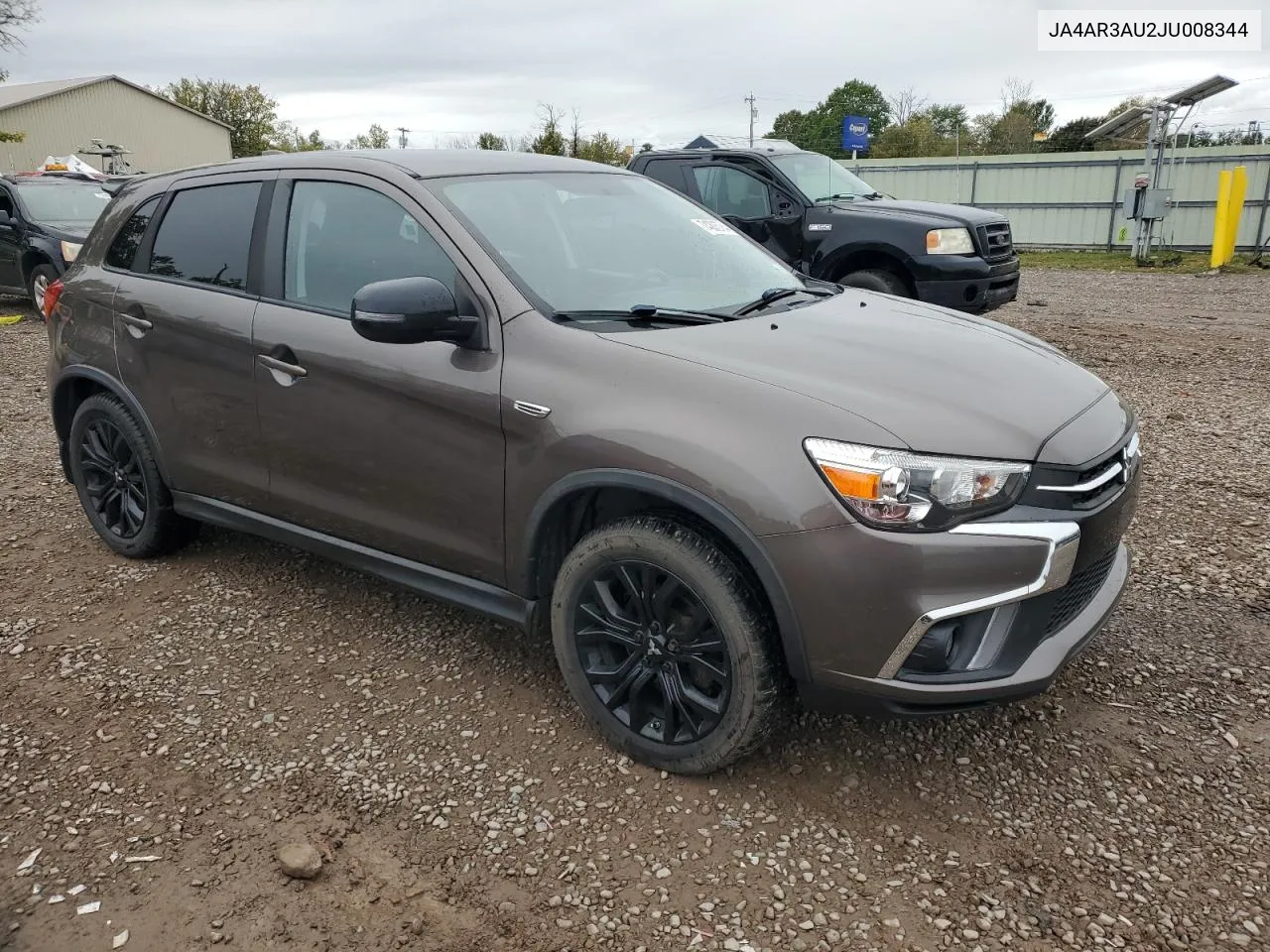 2018 Mitsubishi Outlander Sport Es VIN: JA4AR3AU2JU008344 Lot: 74305784