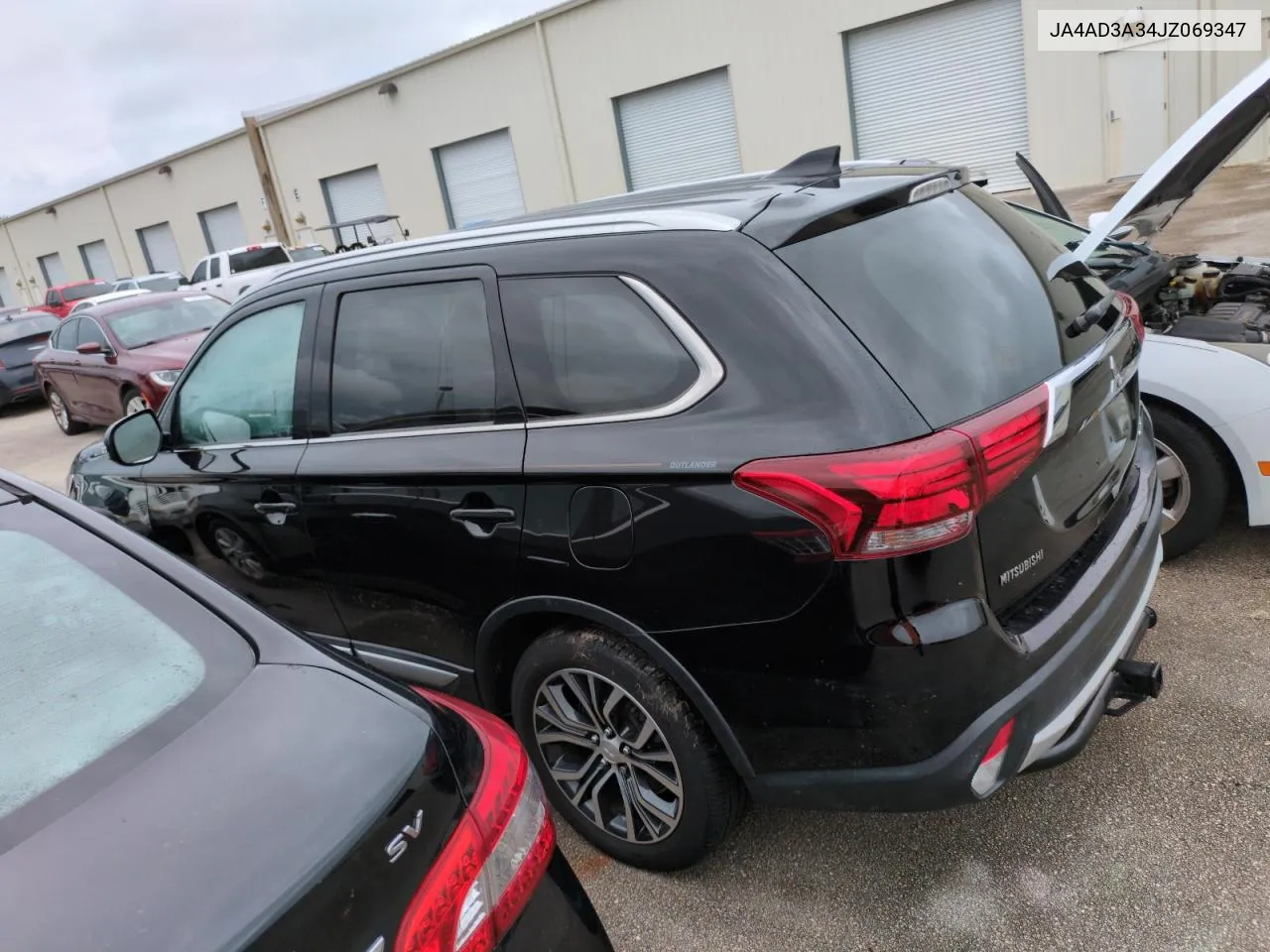 2018 Mitsubishi Outlander Se VIN: JA4AD3A34JZ069347 Lot: 74589744