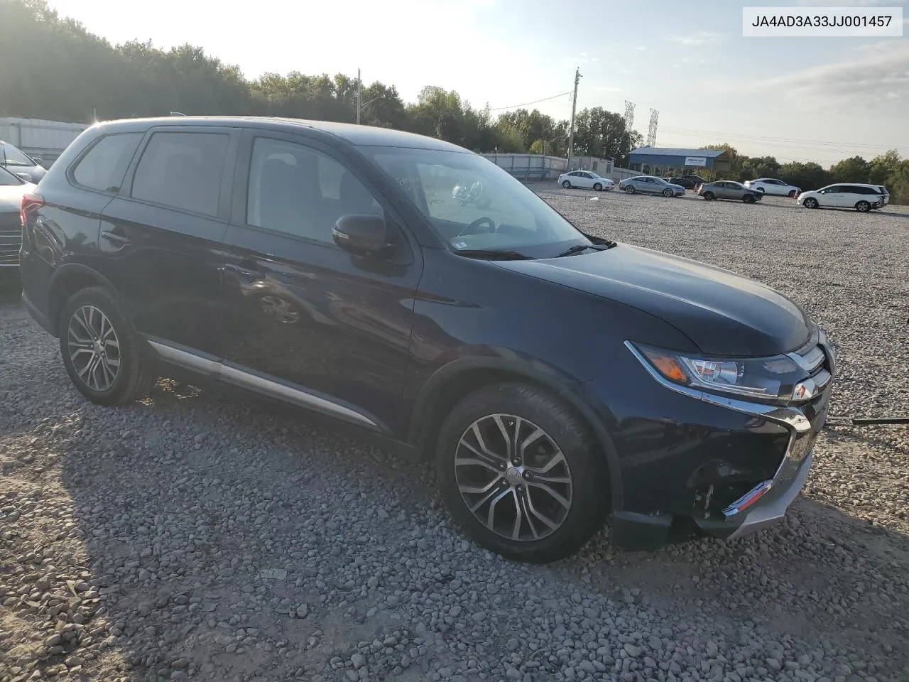 2018 Mitsubishi Outlander Se VIN: JA4AD3A33JJ001457 Lot: 74781914