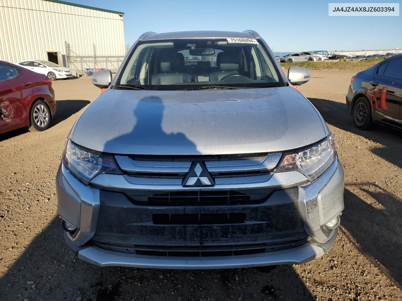 2018 Mitsubishi Outlander Gt VIN: JA4JZ4AX8JZ603394 Lot: 75166094