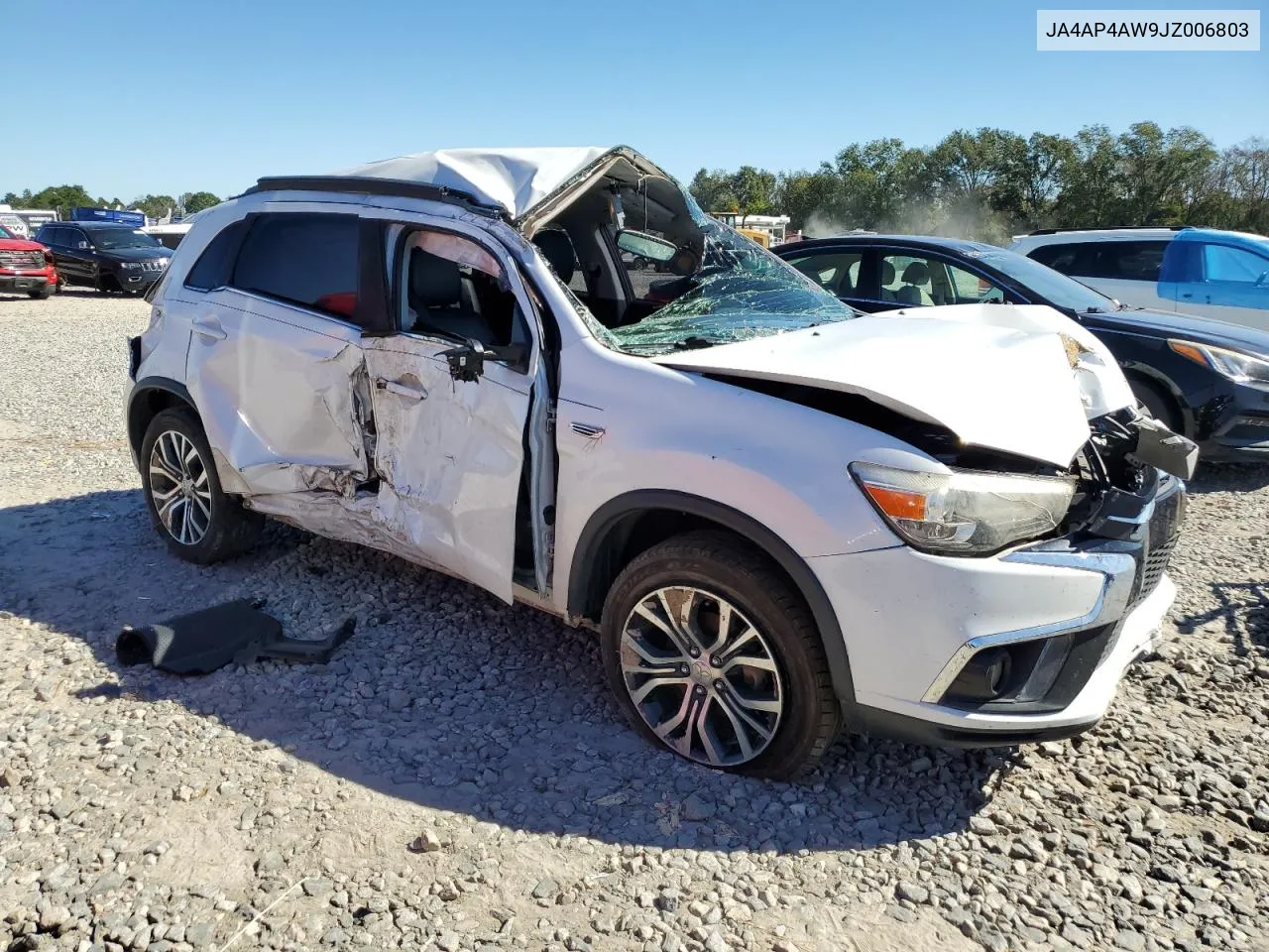 2018 Mitsubishi Outlander Sport Sel VIN: JA4AP4AW9JZ006803 Lot: 75701284