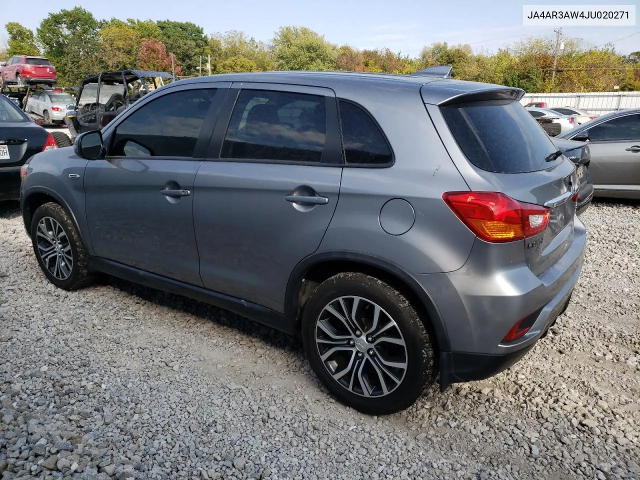 2018 Mitsubishi Outlander Sport Es VIN: JA4AR3AW4JU020271 Lot: 76012464