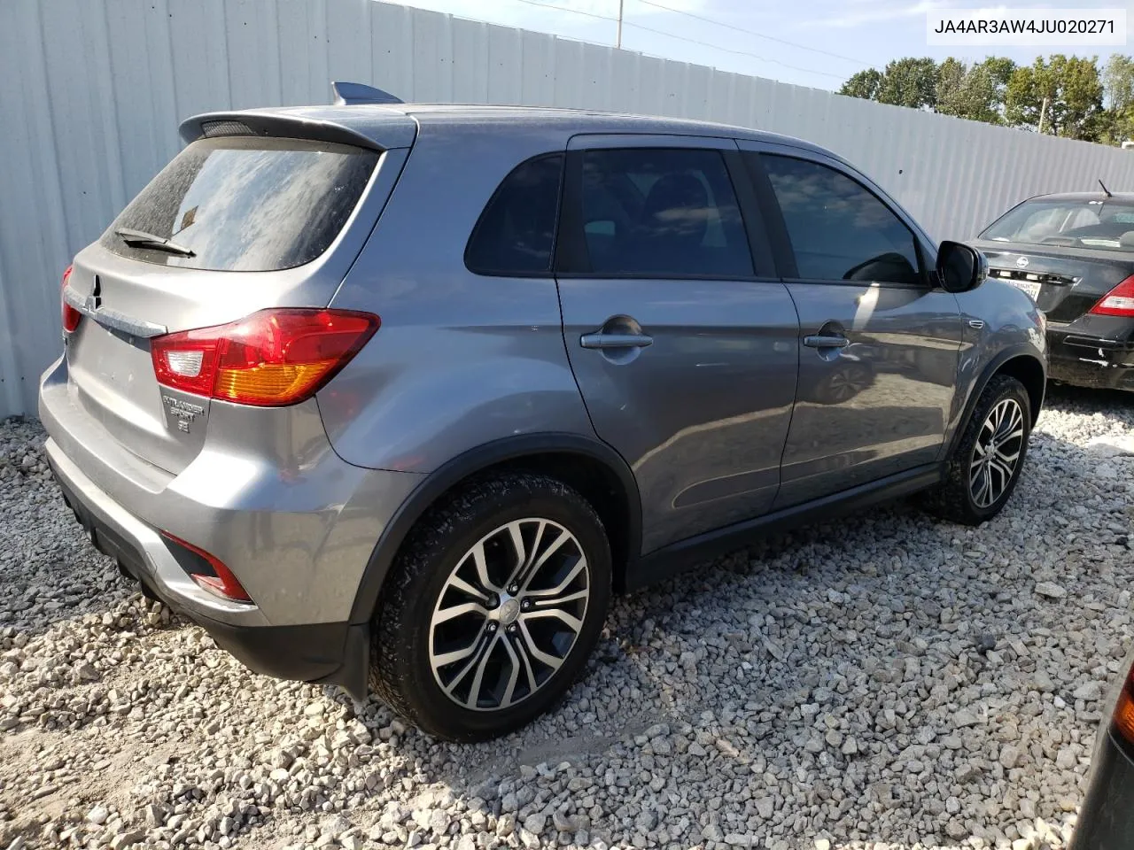 2018 Mitsubishi Outlander Sport Es VIN: JA4AR3AW4JU020271 Lot: 76012464