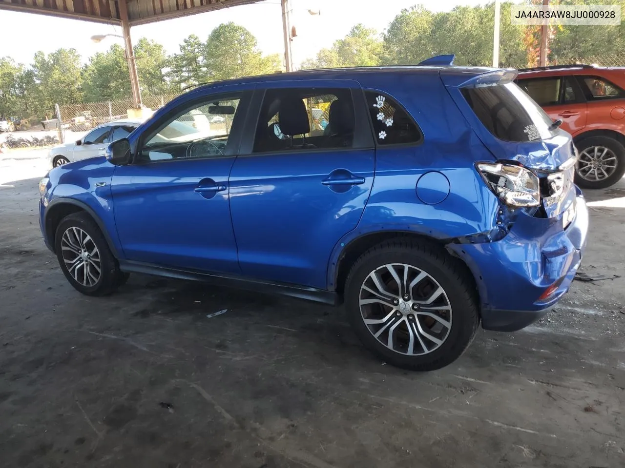 2018 Mitsubishi Outlander Sport Es VIN: JA4AR3AW8JU000928 Lot: 76107694