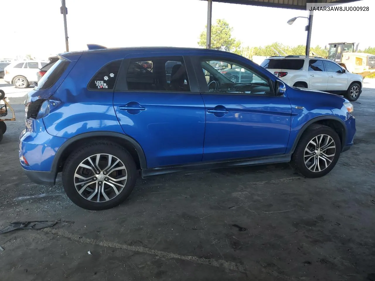 2018 Mitsubishi Outlander Sport Es VIN: JA4AR3AW8JU000928 Lot: 76107694