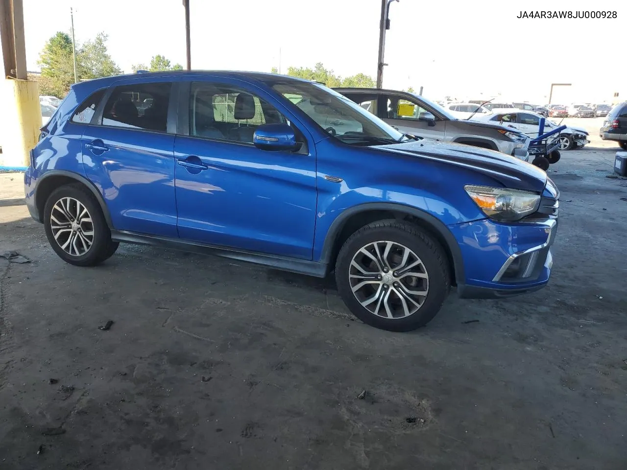 2018 Mitsubishi Outlander Sport Es VIN: JA4AR3AW8JU000928 Lot: 76107694