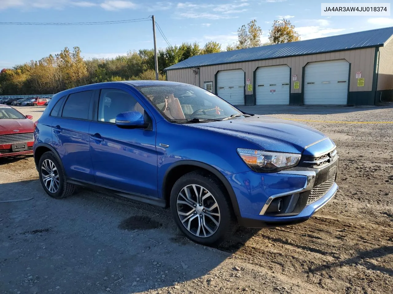 2018 Mitsubishi Outlander Sport Es VIN: JA4AR3AW4JU018374 Lot: 76264164