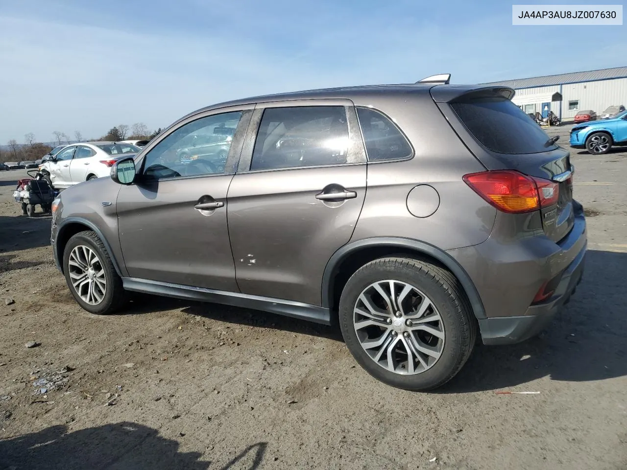 2018 Mitsubishi Outlander Sport Es VIN: JA4AP3AU8JZ007630 Lot: 76278084