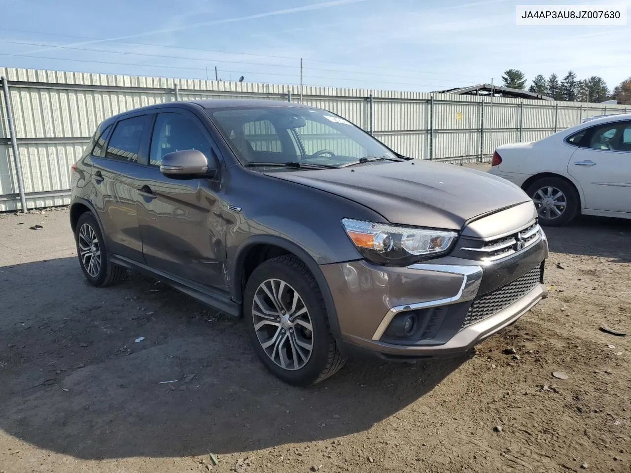 2018 Mitsubishi Outlander Sport Es VIN: JA4AP3AU8JZ007630 Lot: 76278084