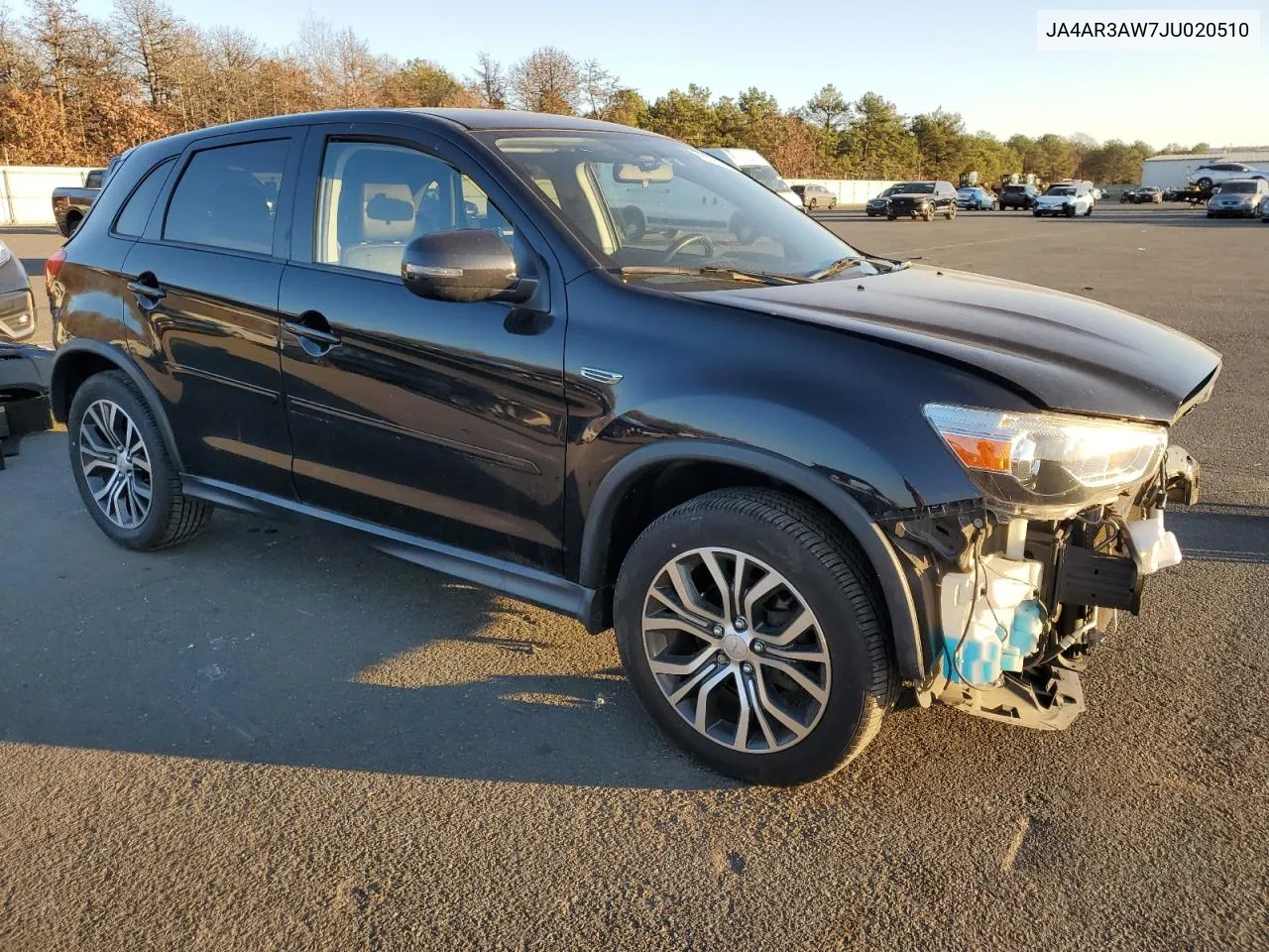 2018 Mitsubishi Outlander Sport Es VIN: JA4AR3AW7JU020510 Lot: 76320824