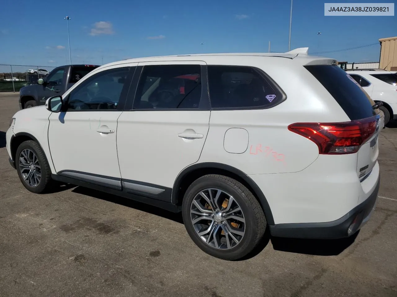 2018 Mitsubishi Outlander Se VIN: JA4AZ3A38JZ039821 Lot: 76346584