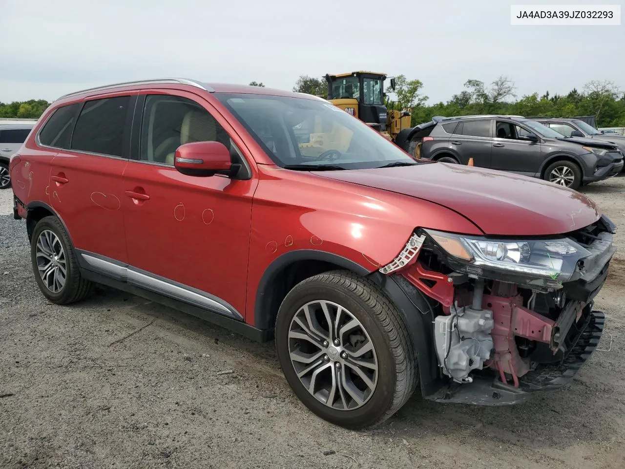 2018 Mitsubishi Outlander Se VIN: JA4AD3A39JZ032293 Lot: 76460934