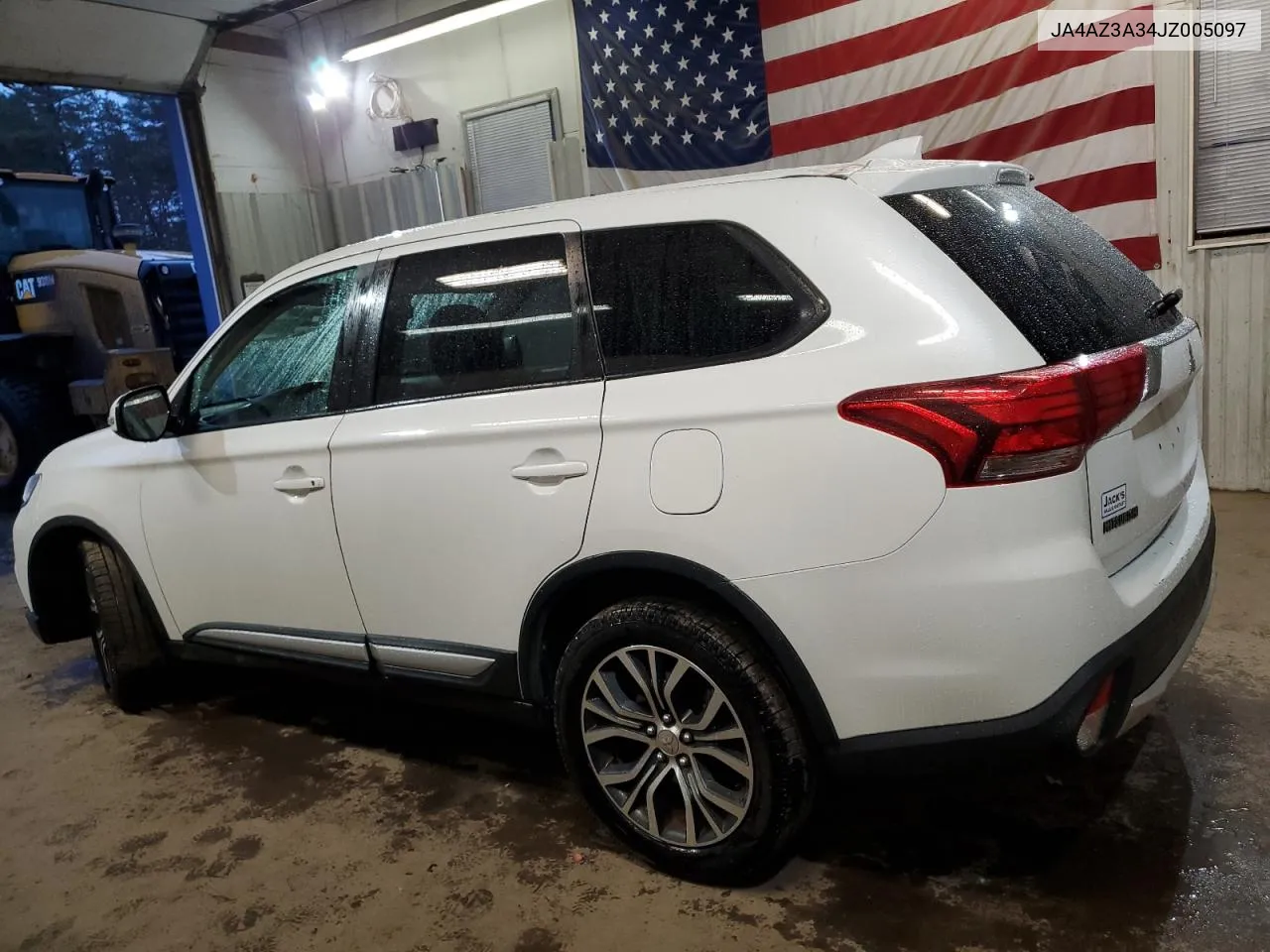 2018 Mitsubishi Outlander Se VIN: JA4AZ3A34JZ005097 Lot: 76545644