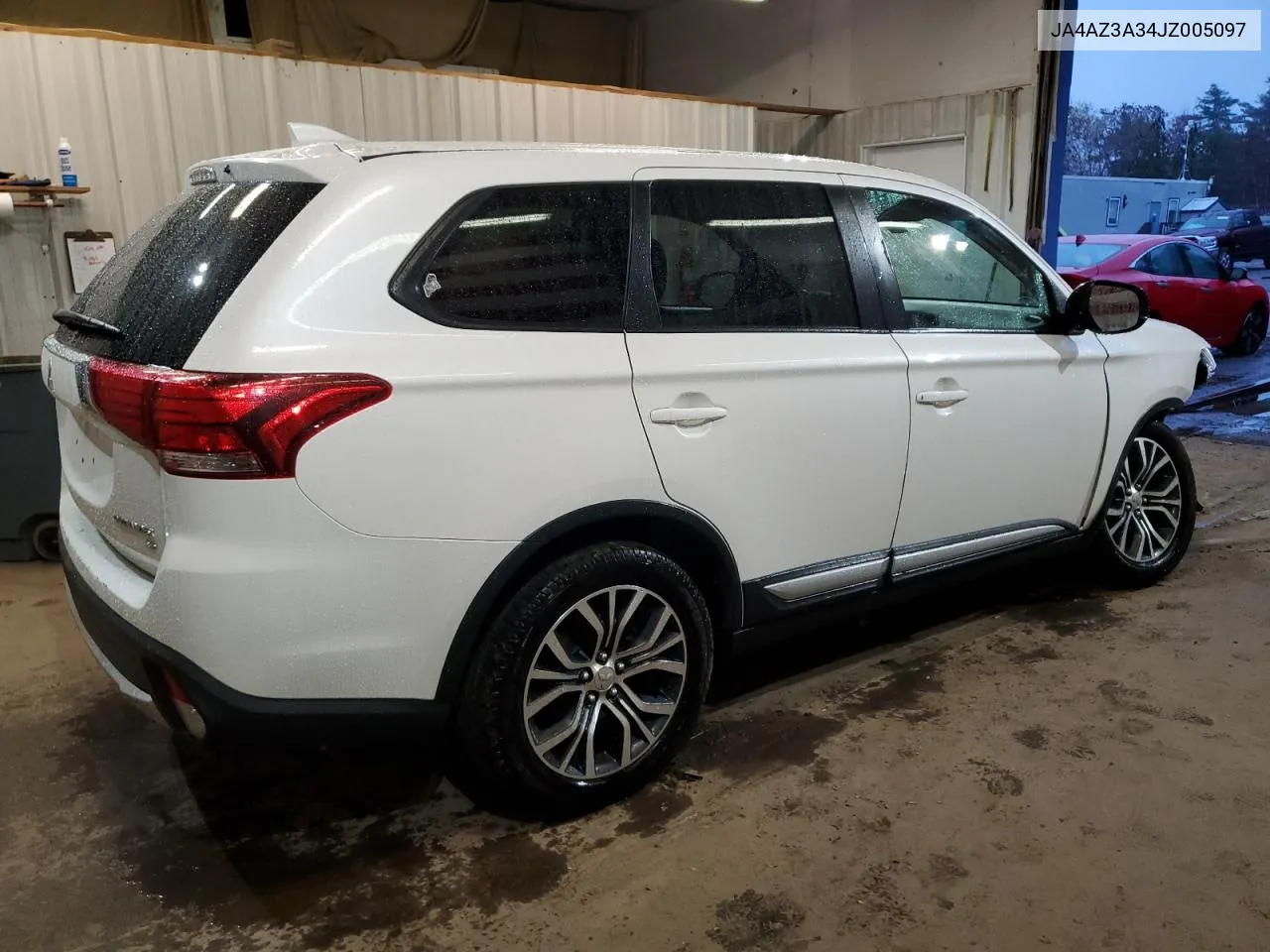 2018 Mitsubishi Outlander Se VIN: JA4AZ3A34JZ005097 Lot: 76545644