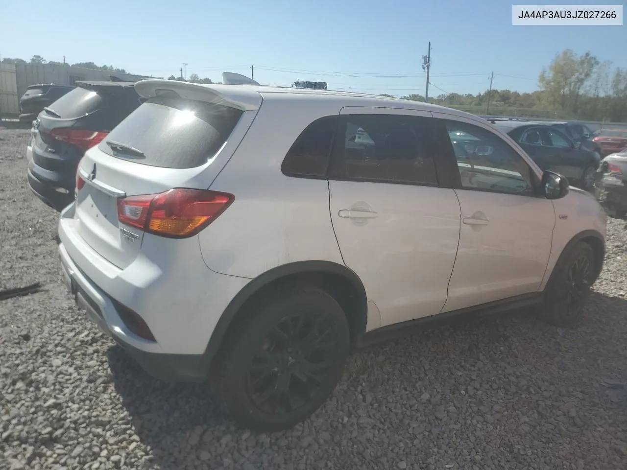 2018 Mitsubishi Outlander Sport Es VIN: JA4AP3AU3JZ027266 Lot: 76765734