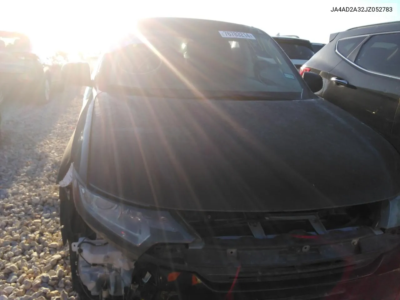 2018 Mitsubishi Outlander Es VIN: JA4AD2A32JZ052783 Lot: 76783214