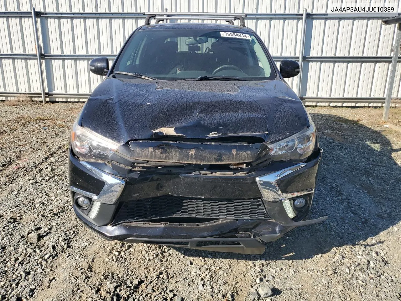 2018 Mitsubishi Outlander Sport Es VIN: JA4AP3AU4JU010389 Lot: 76884044