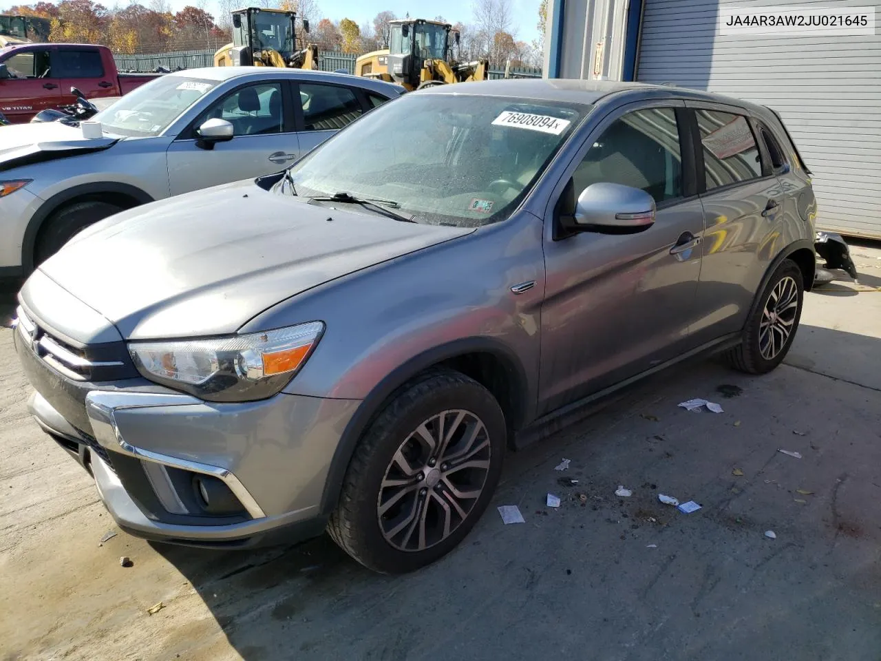 2018 Mitsubishi Outlander Sport Es VIN: JA4AR3AW2JU021645 Lot: 76908094