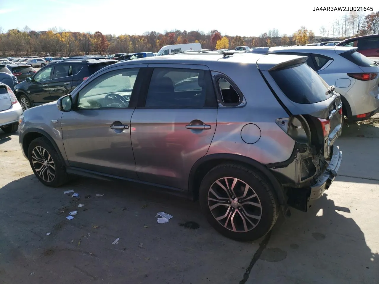 2018 Mitsubishi Outlander Sport Es VIN: JA4AR3AW2JU021645 Lot: 76908094