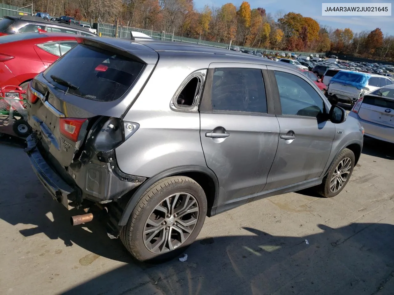 2018 Mitsubishi Outlander Sport Es VIN: JA4AR3AW2JU021645 Lot: 76908094