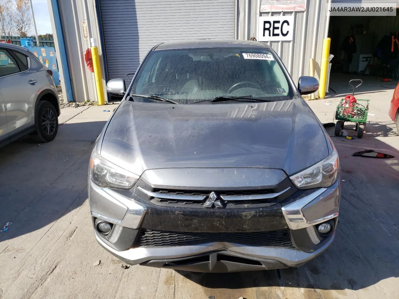 2018 Mitsubishi Outlander Sport Es VIN: JA4AR3AW2JU021645 Lot: 76908094