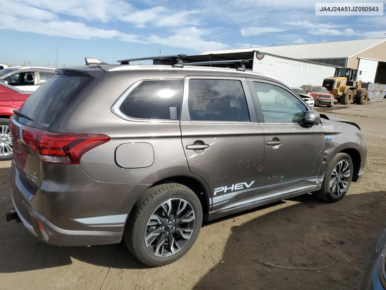 2018 Mitsubishi Outlander Se VIN: JA4J24A51JZ050543 Lot: 77481324