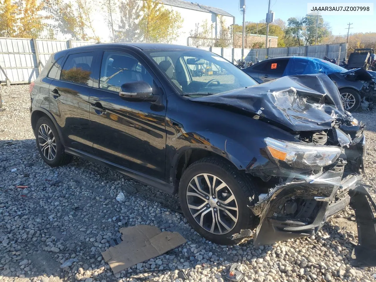 2018 Mitsubishi Outlander Sport Es VIN: JA4AR3AU7JZ007998 Lot: 77549354